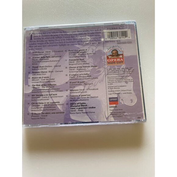 Pavarottis Opera Made Easy: Favorite Moments CD Featuring Classic Opera Performa - Picture 2 of 6